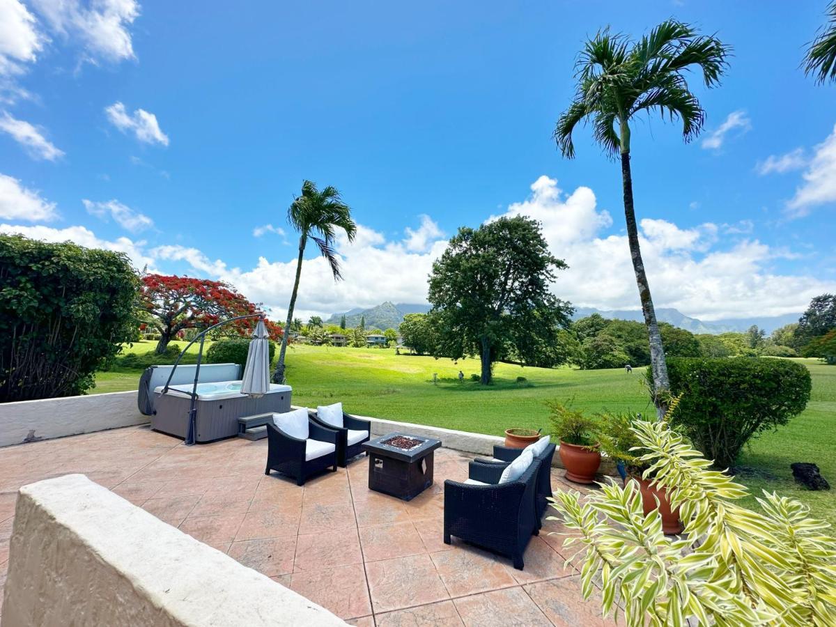 Coral Hale 5br 3ba Luxury Home, Ac, Hot Tub And Stunning Views Casa de férias Princeville
