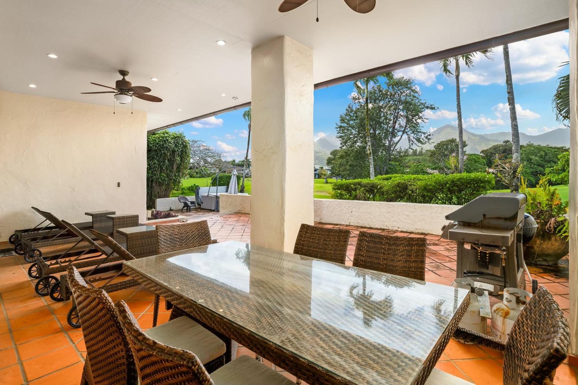 Coral Hale 5br 3ba Luxury Home, Ac, Hot Tub And Stunning Views * Princeville