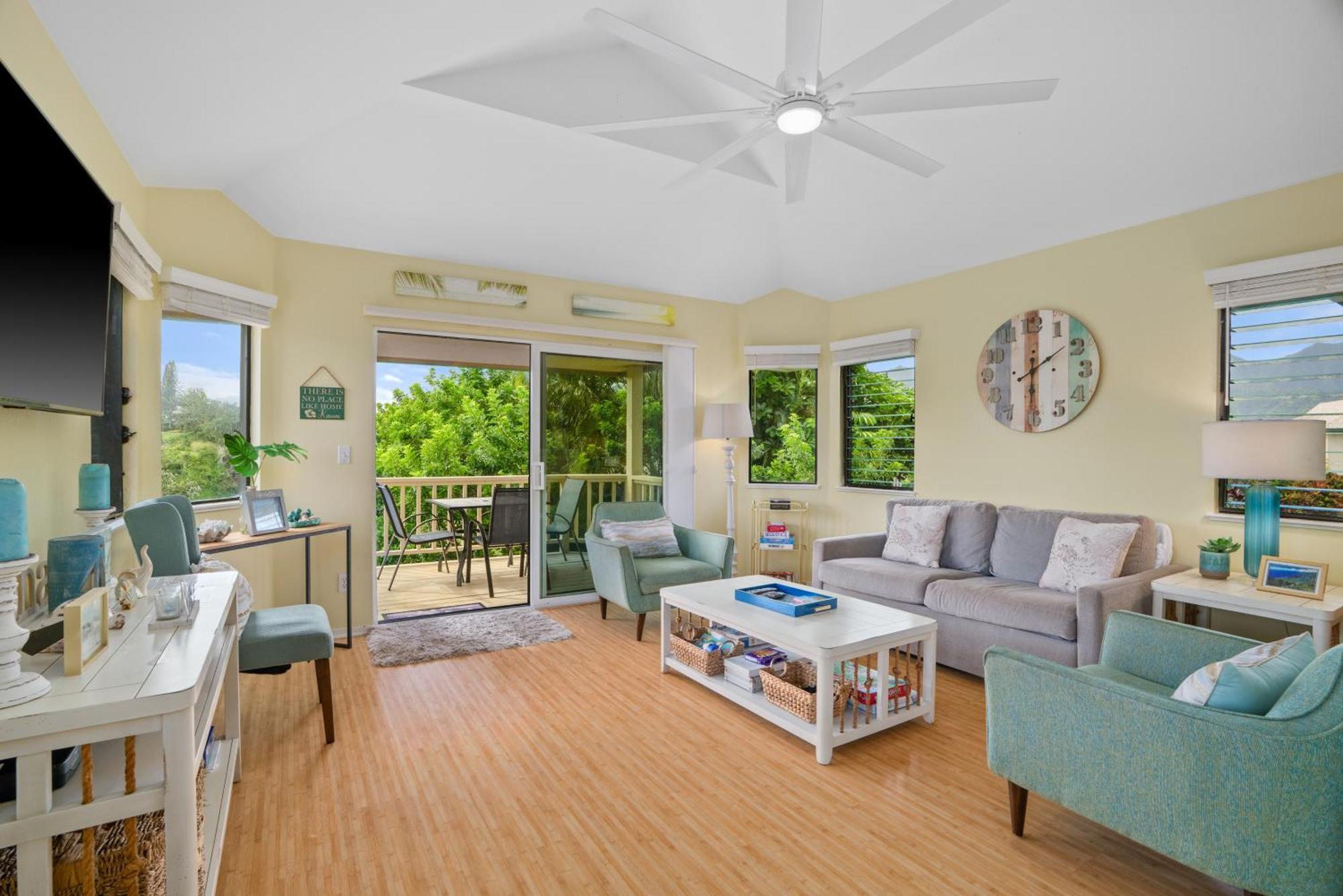 Hanalei Bay 2br 2ba With Mountain Views Hbv24 Villa *