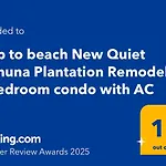 Step To Beach New Quiet Kiahuna Plantation Remodeled 2 Bedroom Condo With Ac