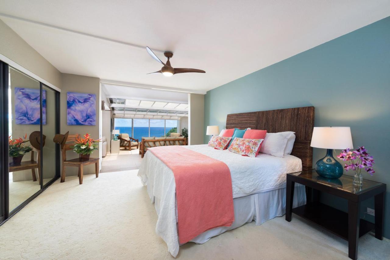 Puu Poa Ocean Bluff Condo, Incredible Views, Walk To Beaches, Pool & Tennis Apartment *