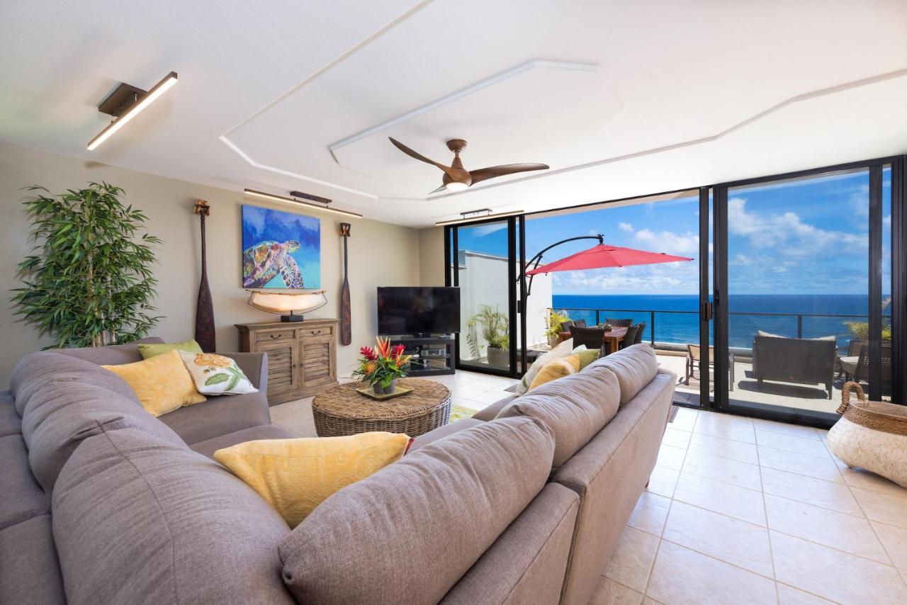 Puu Poa Ocean Bluff Condo, Incredible Views, Walk To Beaches, Pool & Tennis *