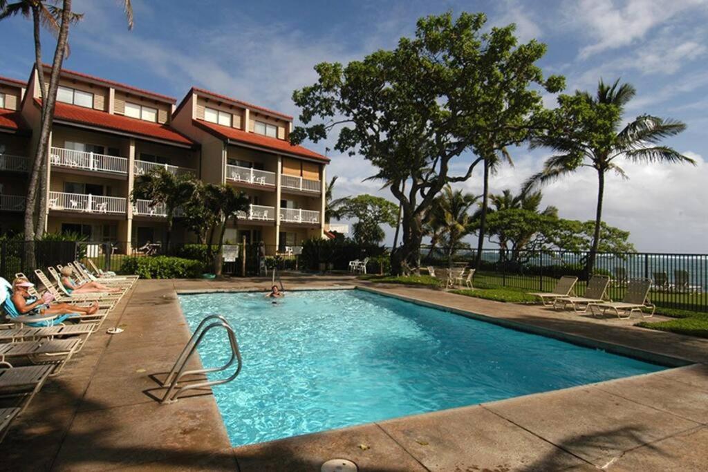 Casa de férias 1br At Oceanfront Kapaa Shore *