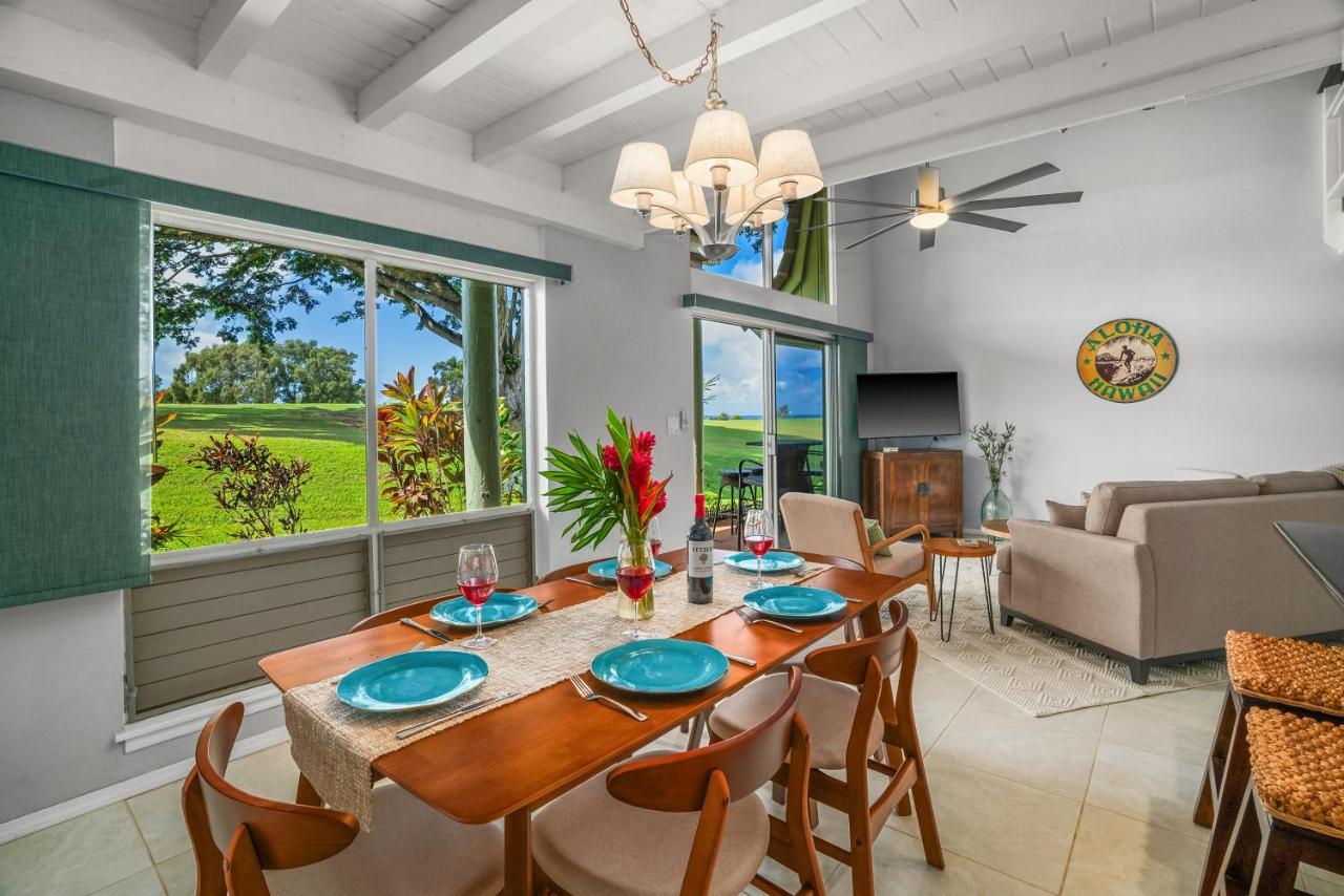 Beautiful 2br 2ba Puamana, Ocean And Mountain View, Pool Princeville