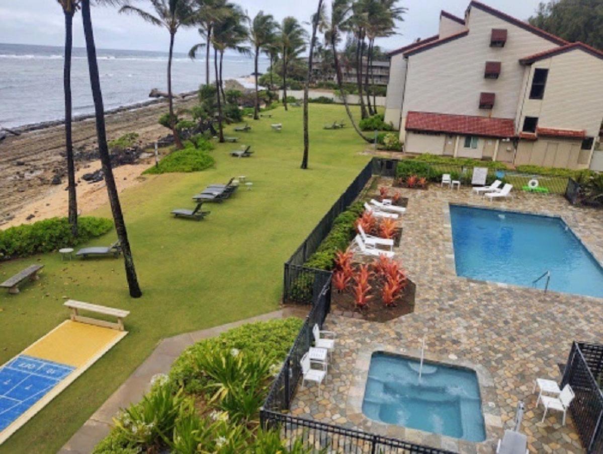 Casa de férias 1br At Oceanfront Kapaa Shore Kapa'a