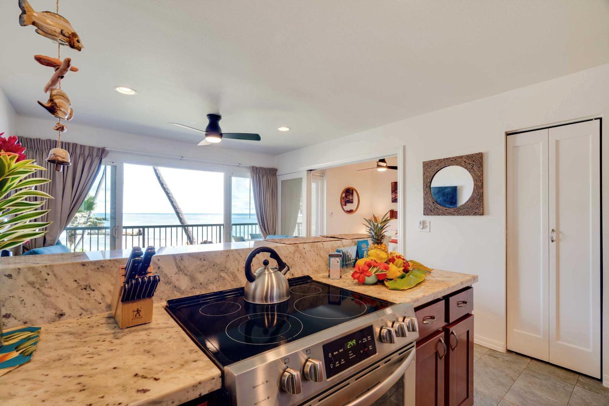 Apartment Waipouli Beachfront With Balcony And Ocean Views Kapa'a