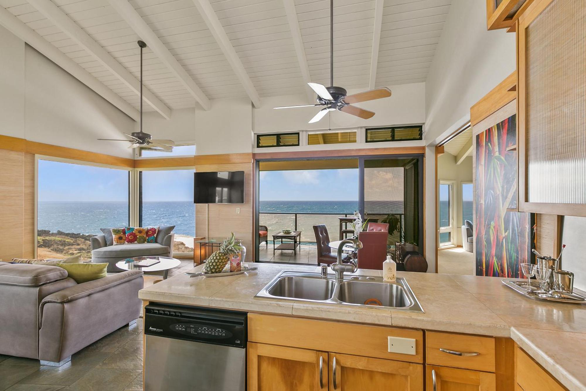 Holiday home Oceanfront With Panoramic Views- Alekona Kauai