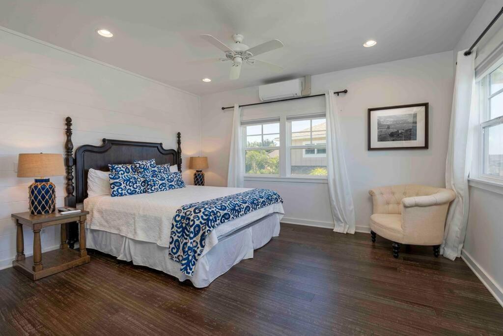 New - 7bd Estate - Ac Pool Slide Gym Pickleball Koloa