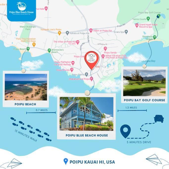 Poipu Blue House Holiday home *