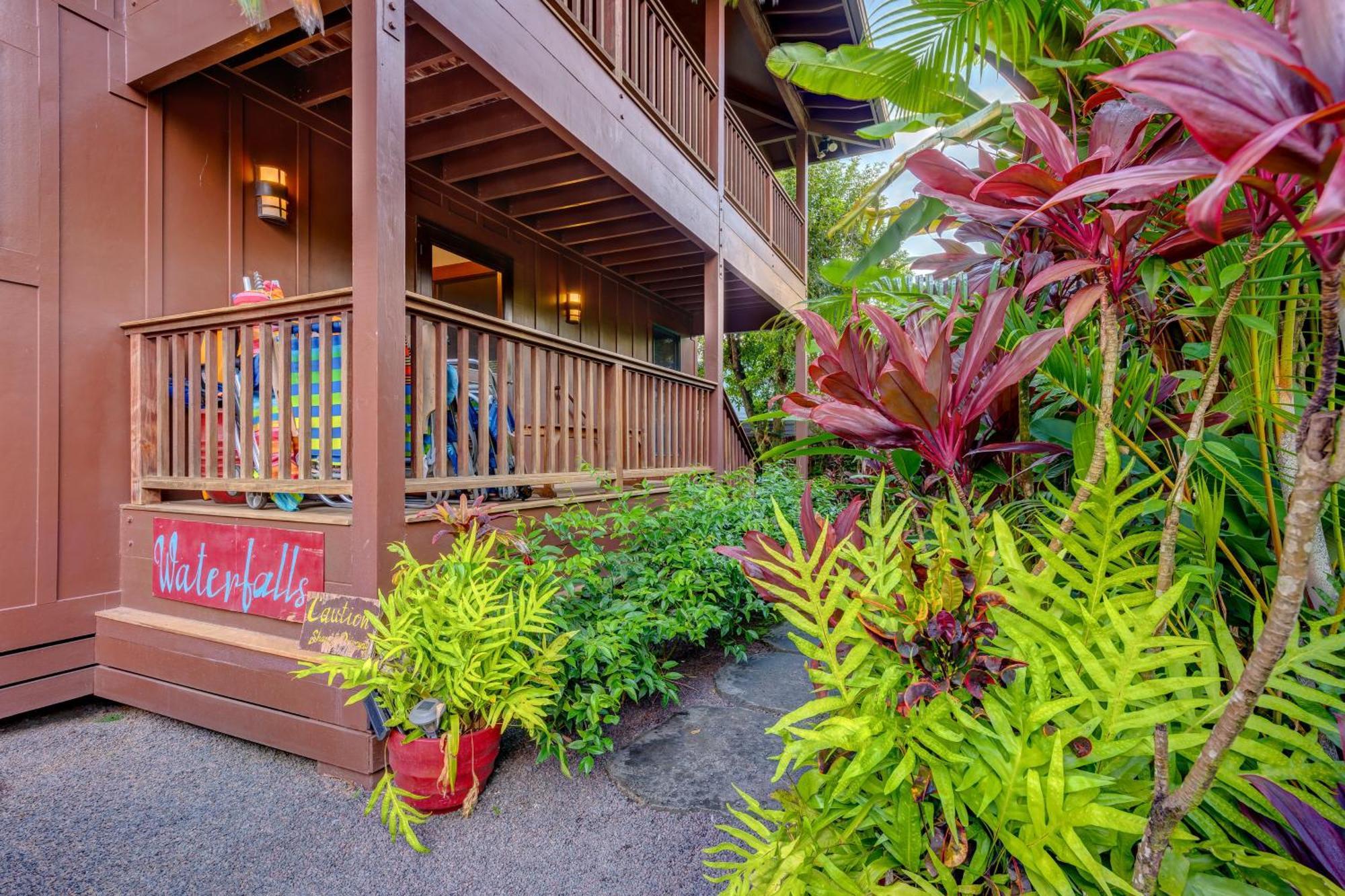 Waterfalls House Tvnc #5120 * Hanalei