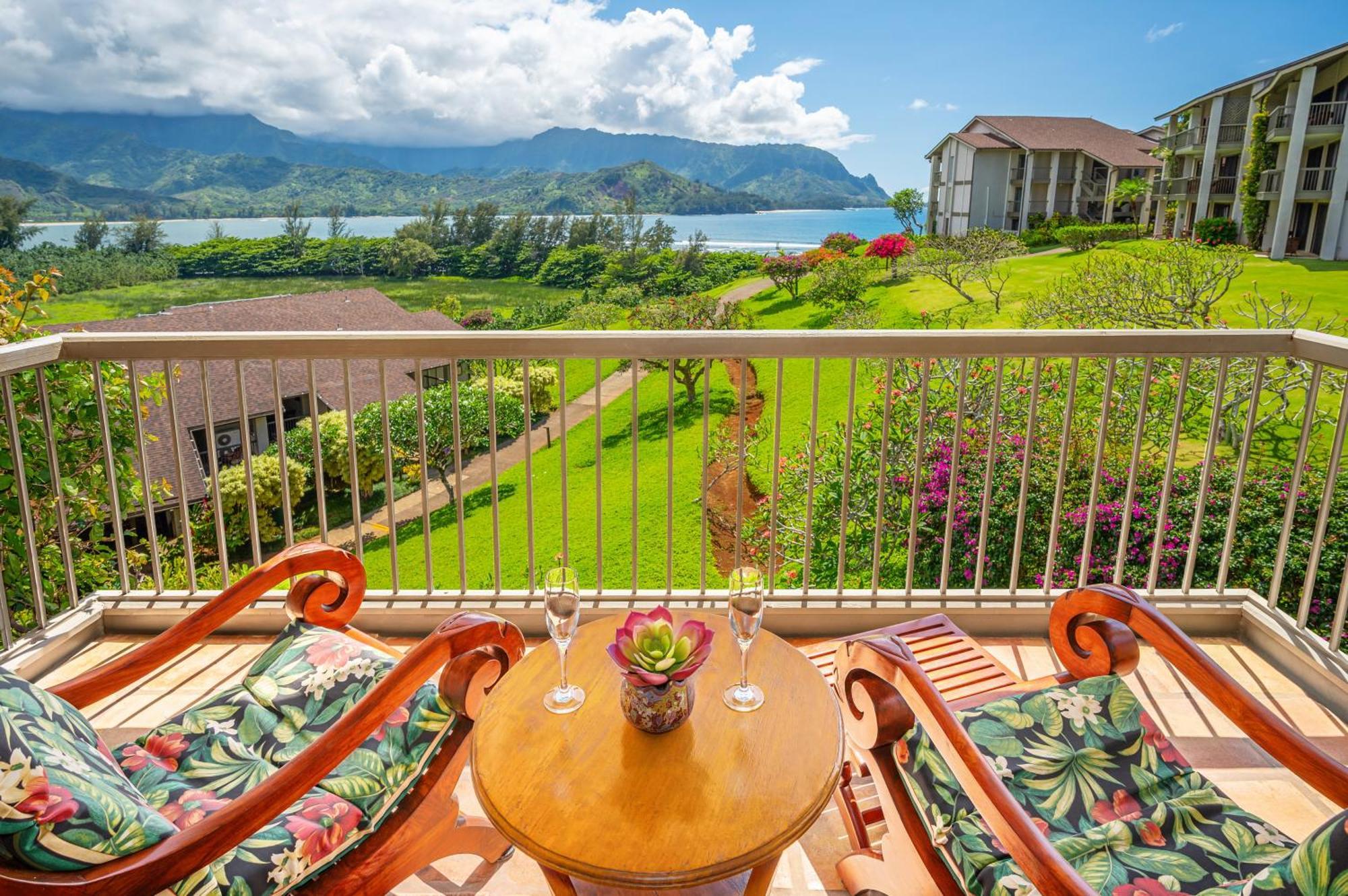 2 Bedroom Hanalei Bay With Amazing Ocean View Princeville