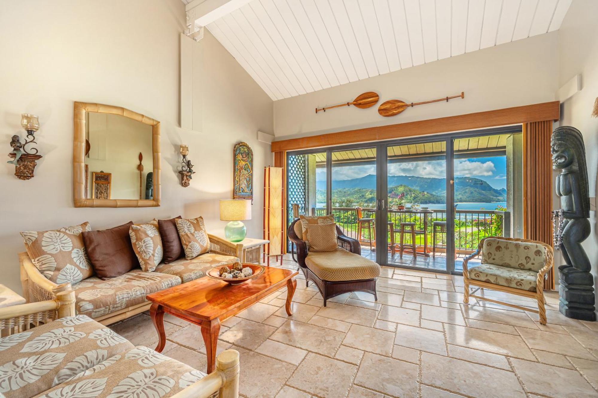 2 Bedroom Hanalei Bay With Amazing Ocean View *