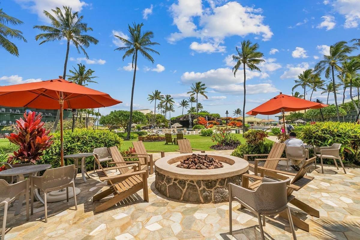 Romantic Pool Oceanview At Plantation Style Oceanfront Apartment Lihue