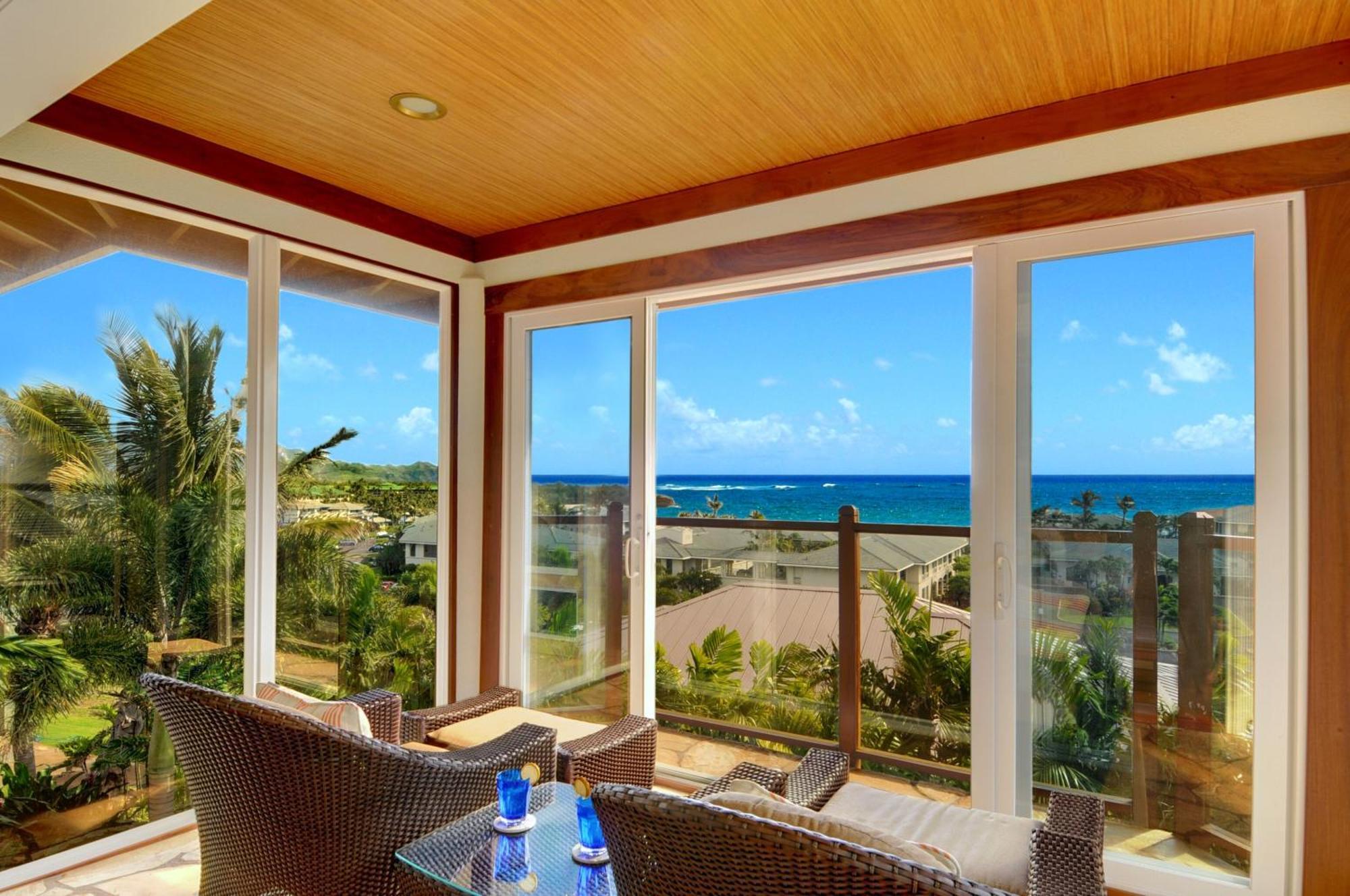Ocean View, Beautiful Sunrise, Private Pool, Walk To Beaches * Koloa