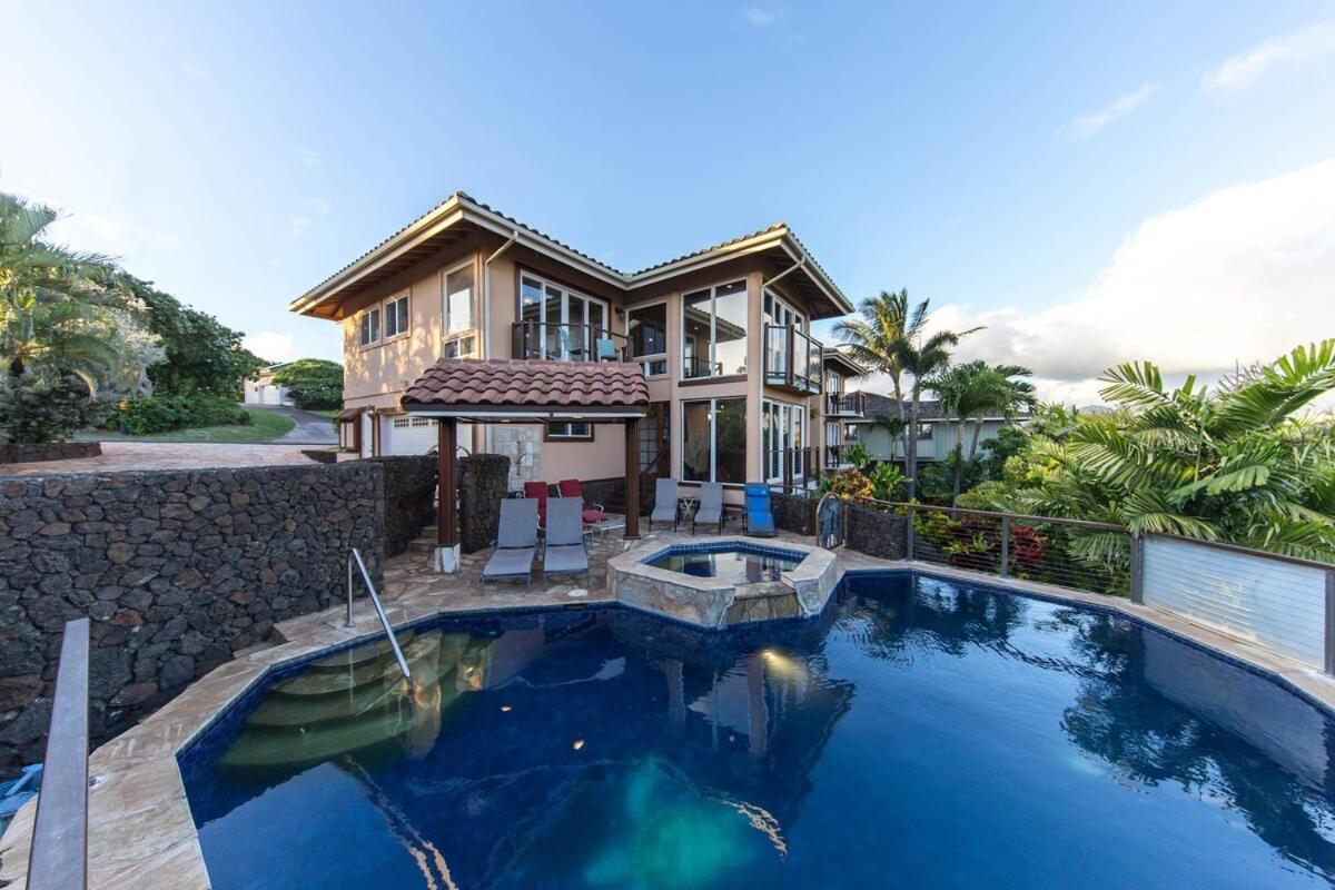 Ocean View, Beautiful Sunrise, Private Pool, Walk To Beaches Holiday home Koloa