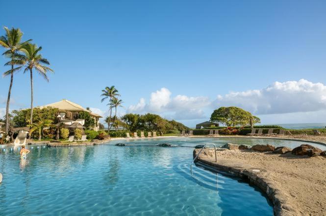 Apartment Romantic Pool Oceanview At Plantation Style Oceanfront Lihue