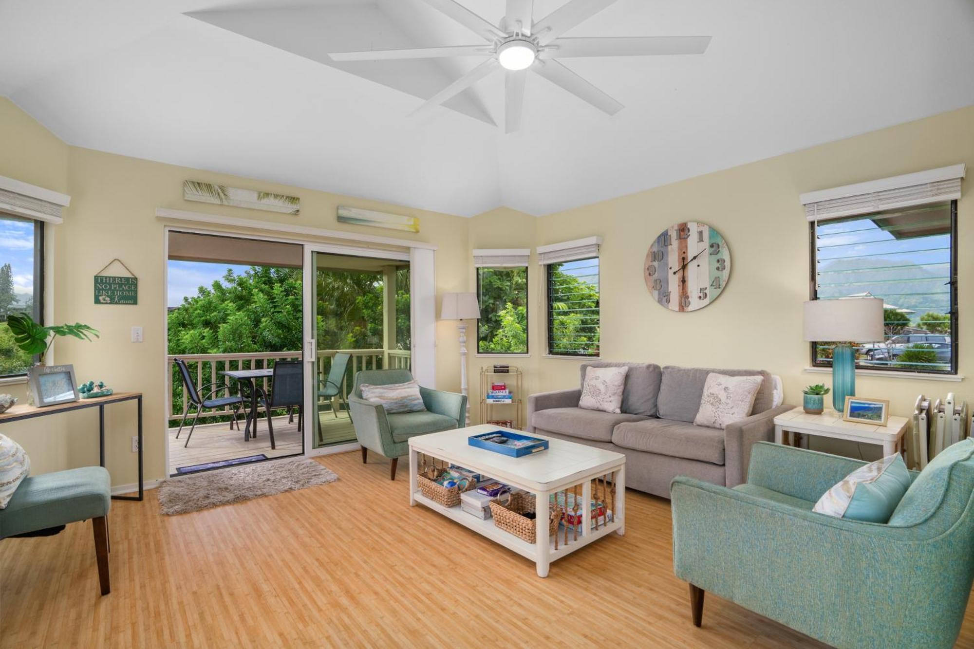 Hanalei Bay 2br 2ba With Mountain Views Hbv24 * Princeville